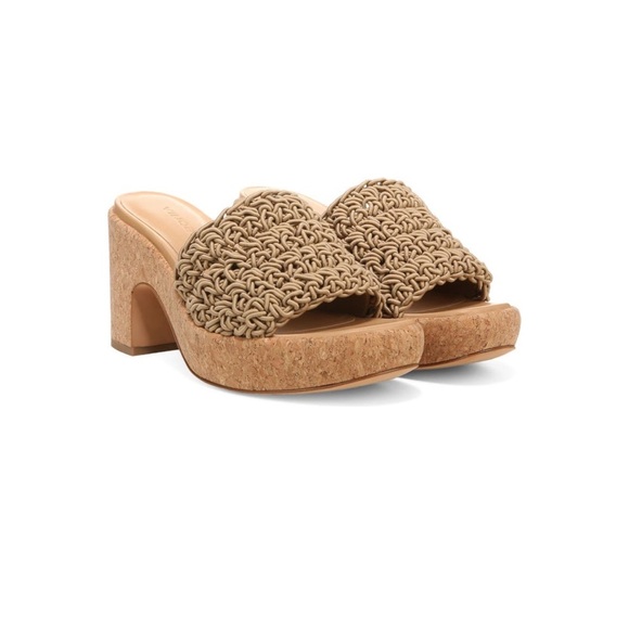 Vince Shoes - Vince Nicki Crochet Platform‎ Sandal